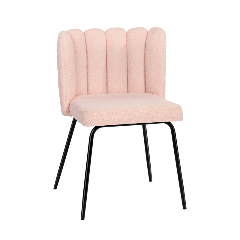 Malchow Upholstered Accent Chair, Pink