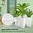 Stackable Tapered Planters,Set Of 3 Outdoor Planters-1682020919