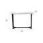 Vitiello 112cm Marble Top Console Table