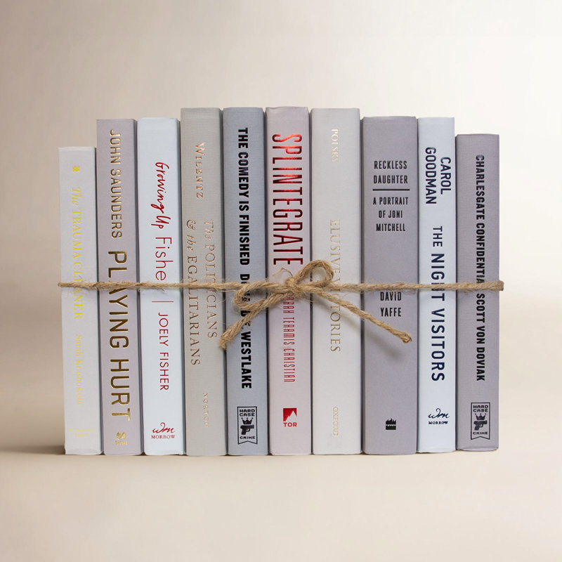 Amora Hand-Finished Authentic Decorative Books