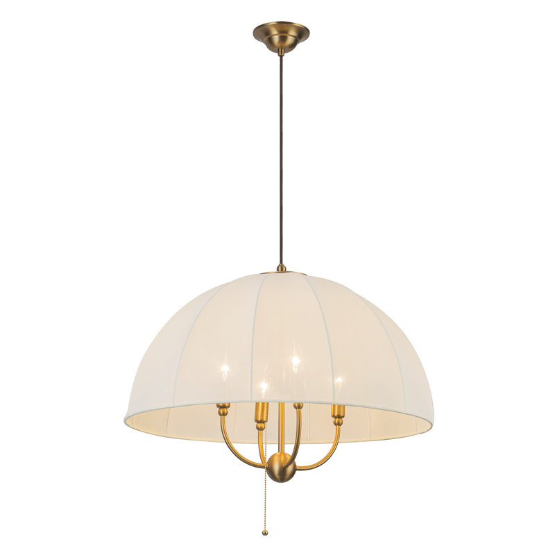 Crosby Pendant, Gold, 91" H x 24.13" W x 24.13" D