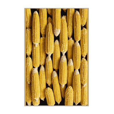  Tapis lavable jaune maïs doux avec légumes