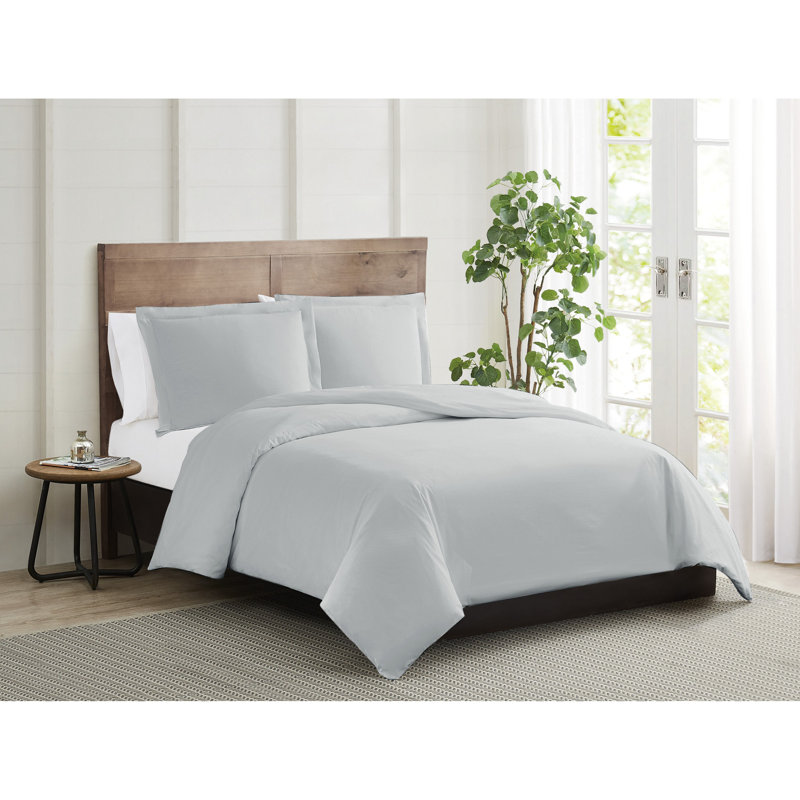 Ensemble de housse de couette Trely Calm, Grand, Gris