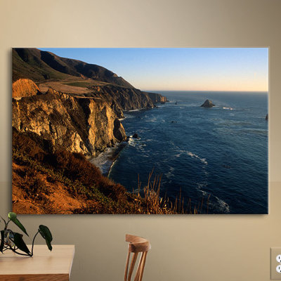 " Golden Glow On Big Sur " by Kathy Yates