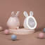 Cute Rabbit Mini Alarm Clock with LED Night Light & Stepless Dimming for Bedrooms, Digital Desk Clock-438153320