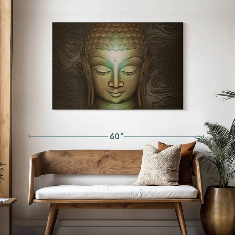 Bouddha beige Leisha, H 30 po x l 45 po
