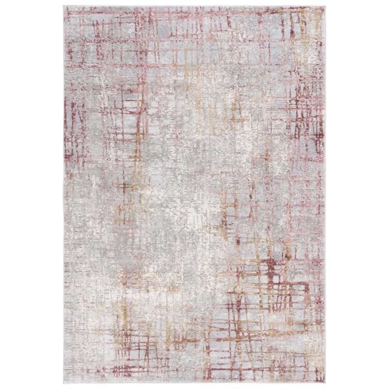 Milstein 500 Performance Geometric Rug, Rectangle 8' x 10'