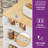 Medeeha Large Portable Kitchen Island Table With Storage Drop Leaf & 2 Bar Stools Seating For Kitchen On Wheels With Power Outlet & Footrest-1377220293