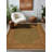 Nouvelle Collection Digital Print Cotton-Polyester Brown Oriental Rug-1793996476