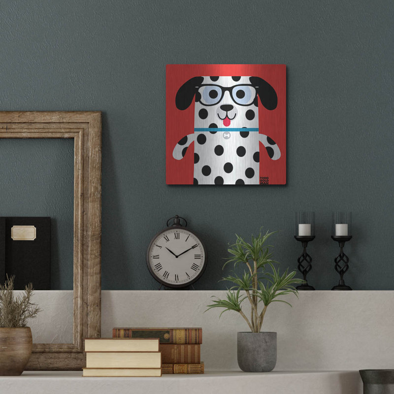 «Bow Wow Dalmation» par Todd Art, H 12 po x l 12 po