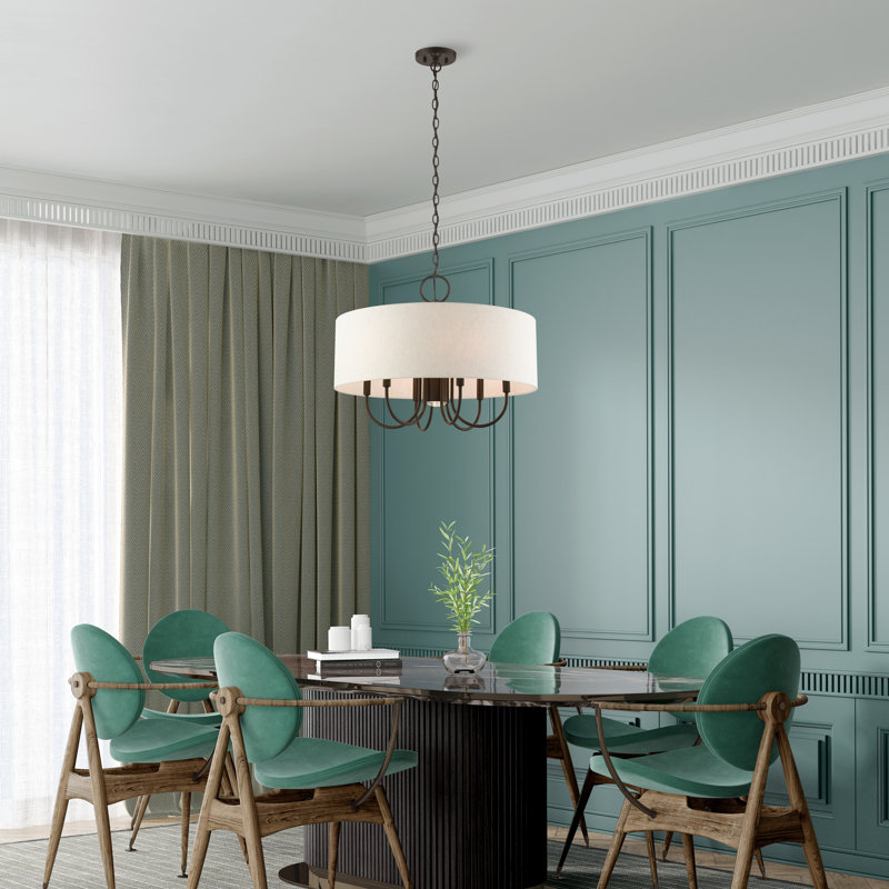 Lustre tambour Winscombe, Bronze anglais