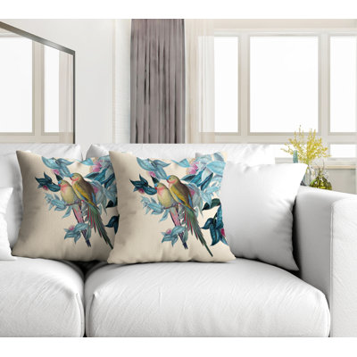Housse et insert de coussin carré intérieur / extérieur Padmini