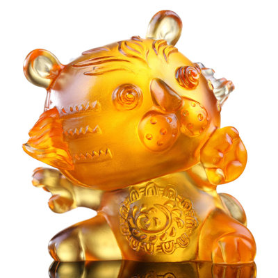 Crystal Tiger Figurine
