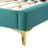 Peyton Performance Velvet Platform Bed-547059908-638102602