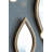 Small Decorative Mirror For Wall Decor, 2 Pieces Wall Accent
