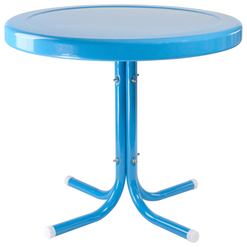 Table d'appoint 22 po, Bleu