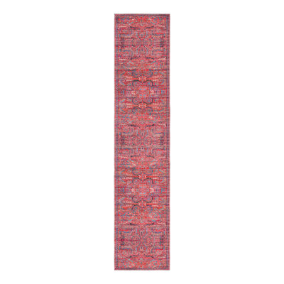 Tapis rouge / bleu Haglund
