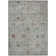 Machine Washable Indoor/Outdoor Xhevrie Gray Rug