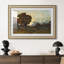 Coucher de soleil sur l'Allier (Soleil couchant sur l'Allier), 1904-Henri Harpignies-Fustom Framed Print-2068005262-2068005265-2068005277
