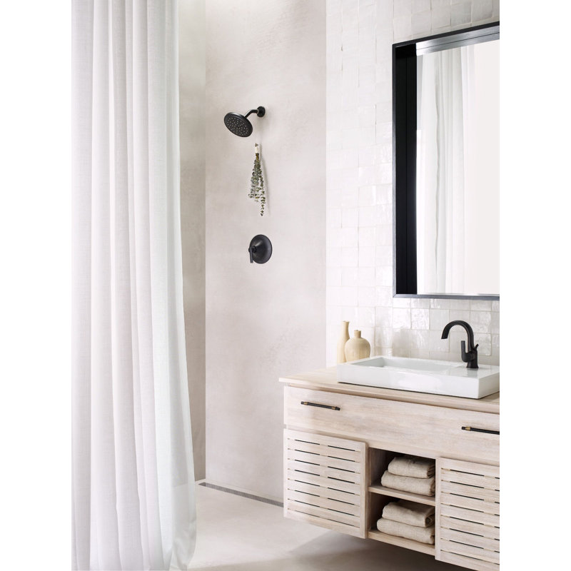Doux Posi -Temp Pressure Balanced Shower Trim with Lever Handle, Valve Required, Chrome