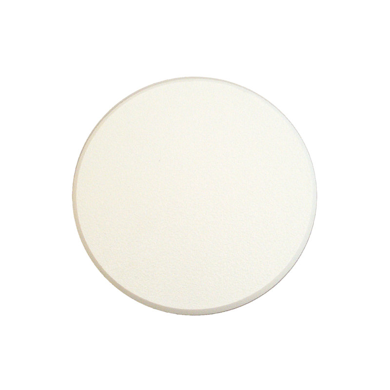 Prime-Line Rigid Vinyl, Self Adhesive Wall Protector (Single Pack), White, 8'' H x 8'' W x 0.25'' D