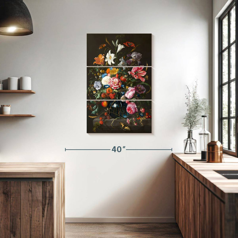 Harnek Assortment Of Flowers, 38" H x 24" W
