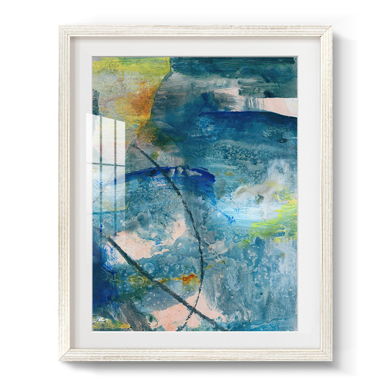 SpringWinds II - reproduction encadrée, H 28,5 po x l 20,5 po, Blanc