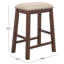 Tabouret de comptoir 25 po Medrick-1101663676