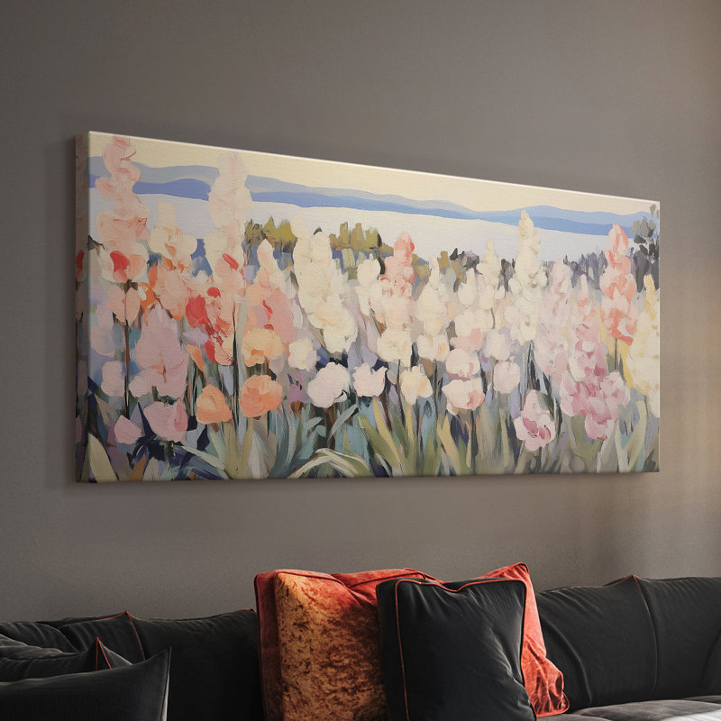 Botanical Series-CCXC III - Toile tendue avec châssis - Prêt à accrocher, H 20 po x l 40 po