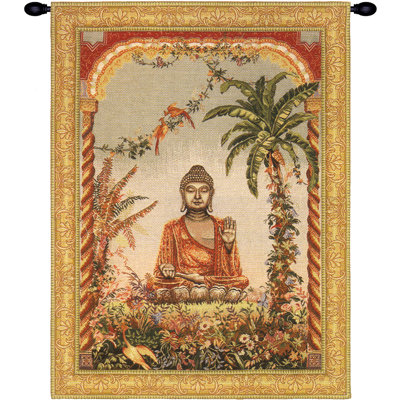 Buddha European Tapestry Wall Hanging