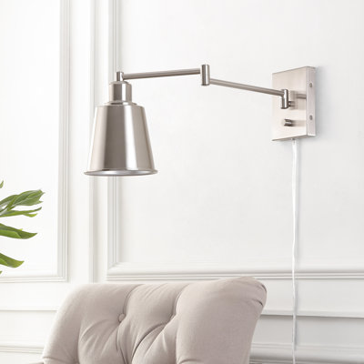 Cary Plug-in Swing Arm Sconce