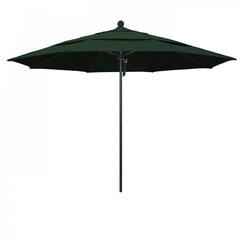 Parasol de marché 11 pi Raymundo, Toile verte Pacifica