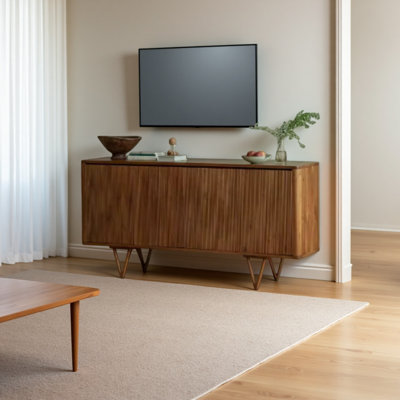 Television Stand made of premium teak wood