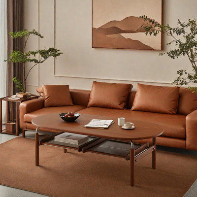 French-style retro minimalist coffee table