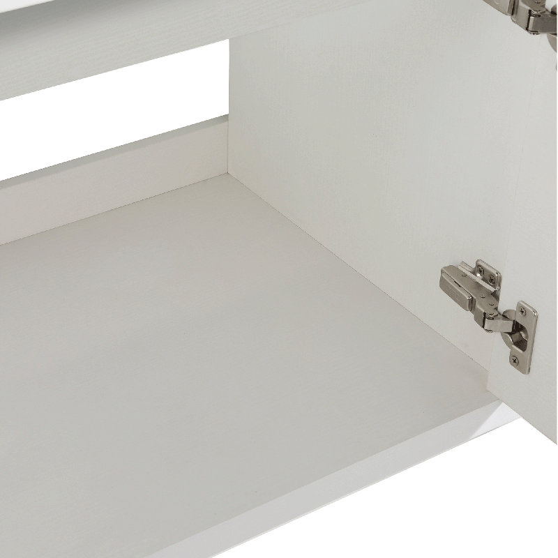 Tarus 18.11'' Single Bathroom Vanity with Porcelain Top