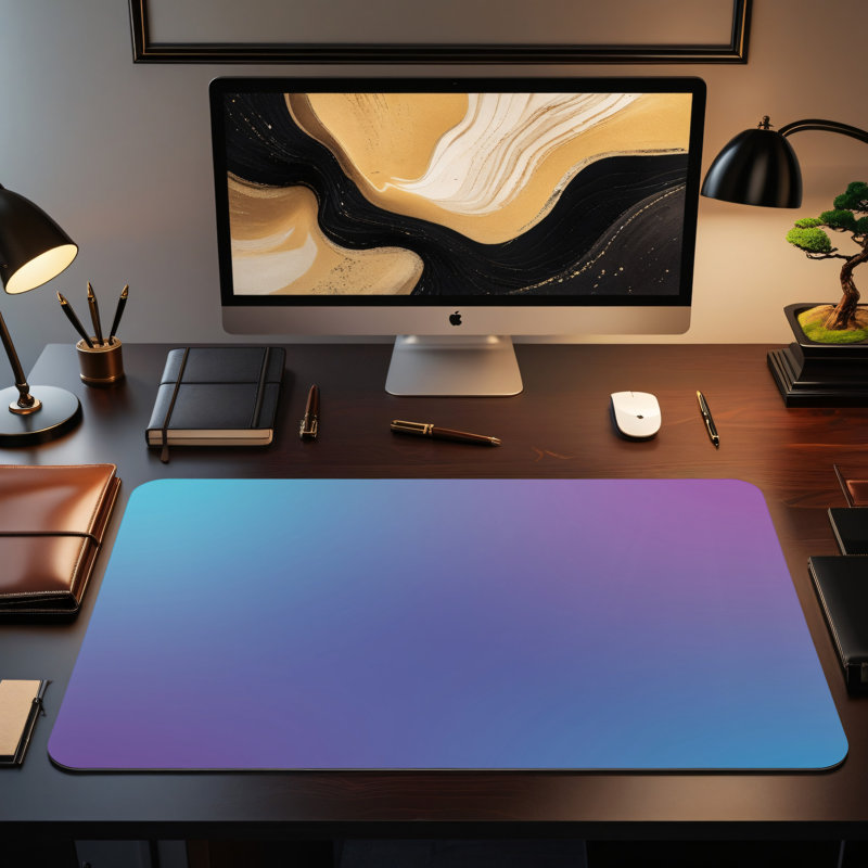 Polyester Desk Pad, 23.6x13.8