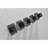 Master Shower Volume - 3/4" Cast Metal, Adjustable Brass Handle, Control Gadget, Handle
