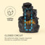 Outdoor Rock Fountain with Lights