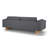 Jasso 98" Upholstered Sofa-1524042921