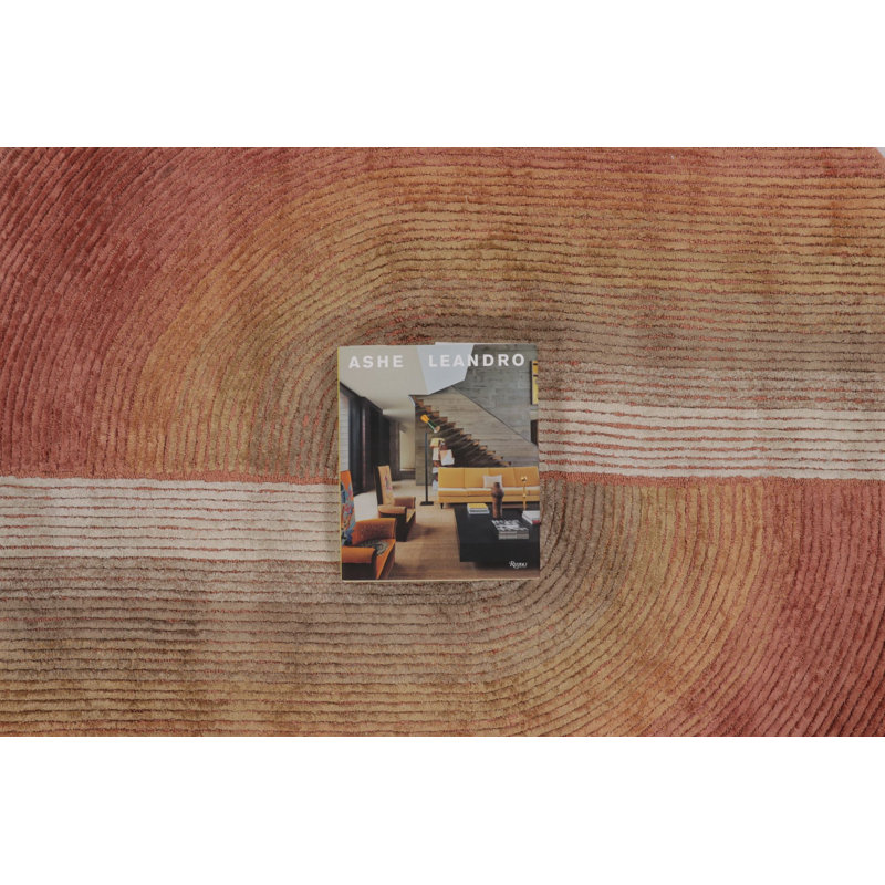 Modern Handmade Silk Area Rug