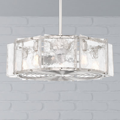 Genry 5-Light LED Fan D'Lier
