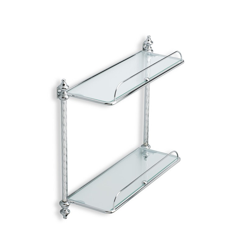 Giunone Metal Accent Shelf, Chrome