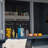 Forest Garden Bar Counter with Solid Wood Outer Material