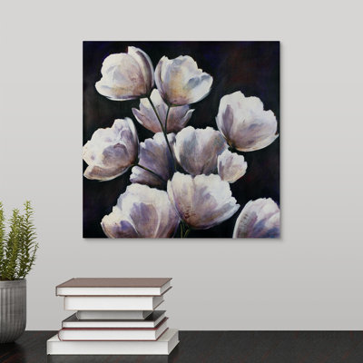 «Wine and Roses», peinture sur toile