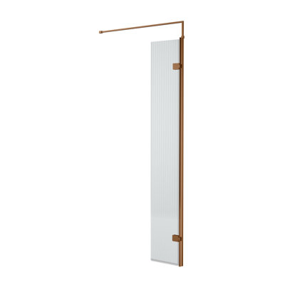 322 mm W Walk In Semi-Frameless Wet Room Glass Screens