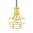 1 - Light Brass Lantern Pendant