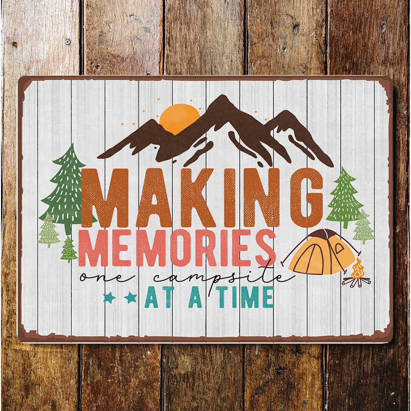 Handmade Trees And Nature Wall Decor on Metal