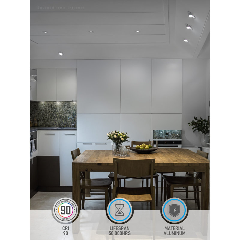 4'' Dimmable LED Retrofit Recessed Lighting Kit