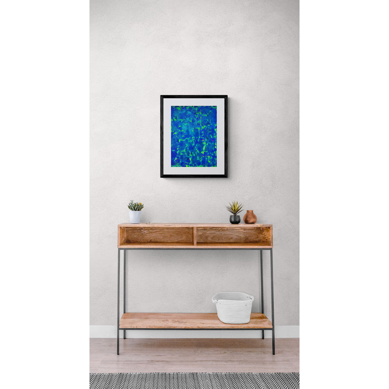 Untitled 1619A Print by Drew Gaffney, 32" H x 24" W, Black Framed Canvas