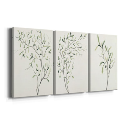 Spindle Sprig I - Toile tendue avec châssis sur mesure - 3 pièces